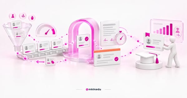 Gestão de CRM: negócios em esteira passando por um portal de qualificação até o painel que a liderança acompanha