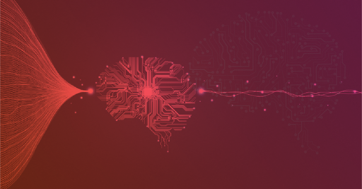 Cérebro artificial, simbolizando o deep learning
