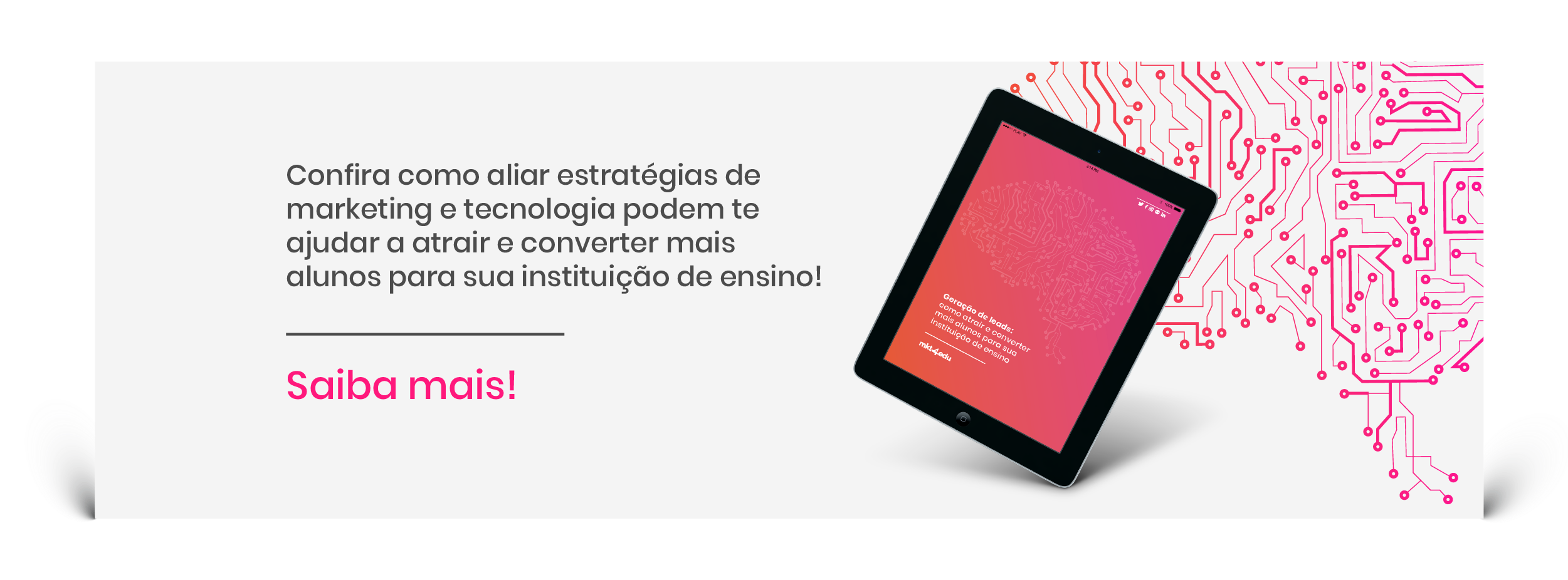 [LP] eBook - Geração de leads: como atrair e converter mais alunos para sua instituição de ensino