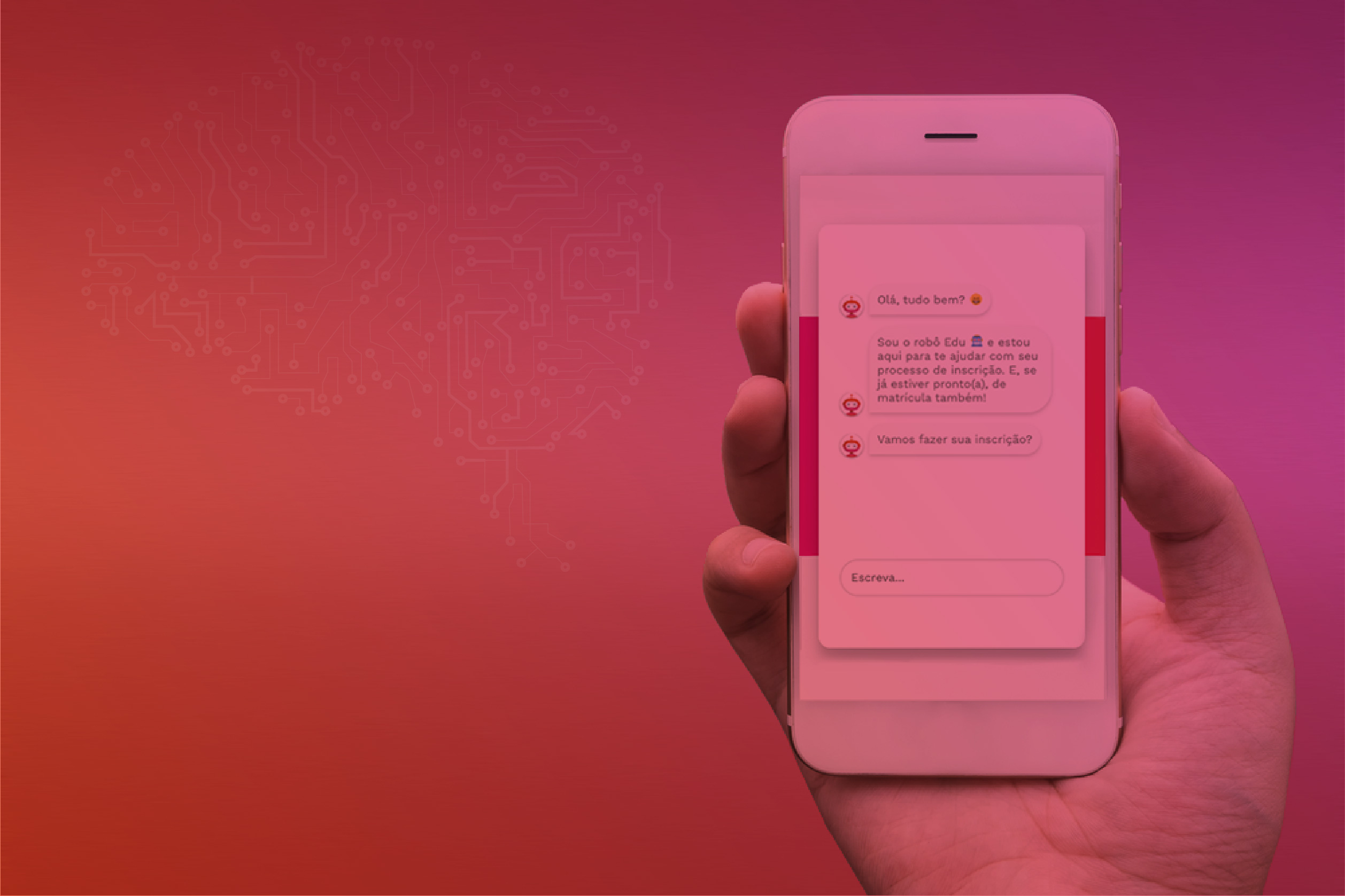 Conversational Design para interação com chatbots em um smartphone